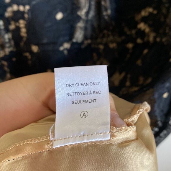 Twelfth Street by Cynthia Vincent- Sleeveless Lace Maxi Dress- Size Medium - Picture 13 of 17